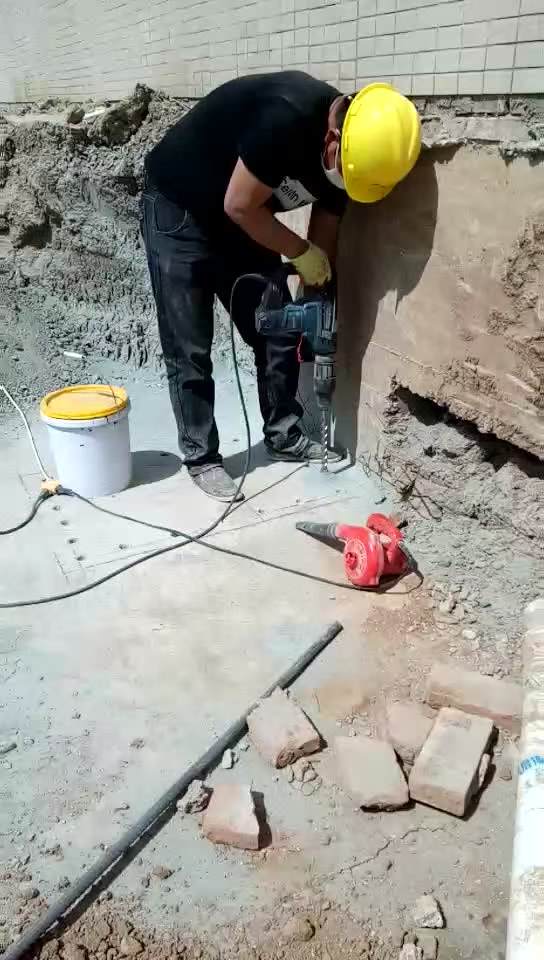 抚宁新旧混凝土植筋连接加固